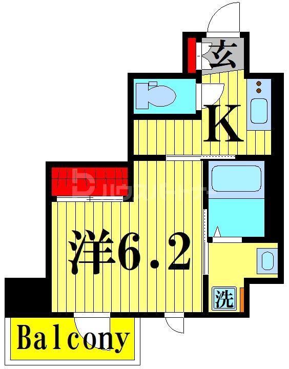 【足立区保木間のマンションの間取り】