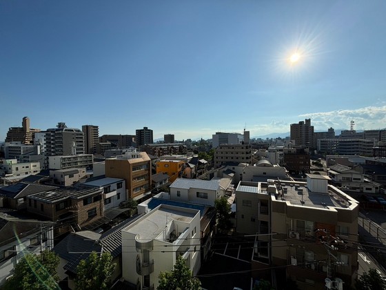 【広島市中区千田町のマンションの眺望】