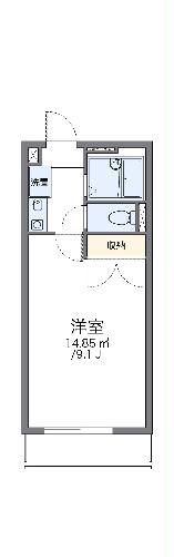 レオパレスメイプルハイム高野台１号館の間取り