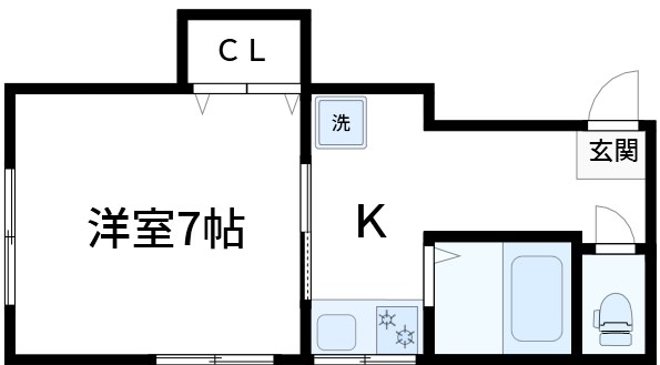 第二芙蓉荘の間取り