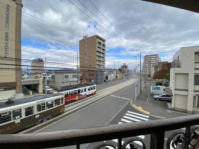 【函館市豊川町のマンションの眺望】