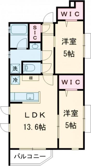 大田区田園調布のマンションの間取り