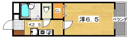 グリーンルーフ京阪IIの間取り