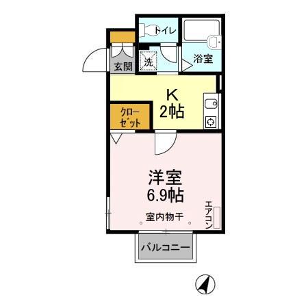 エヴァーグリーンテラスの間取り