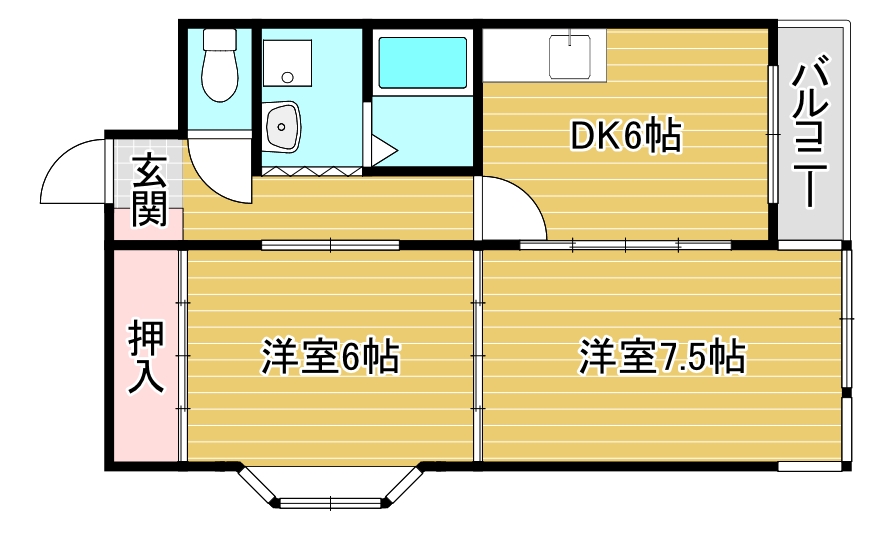 エントピア嵐山の間取り