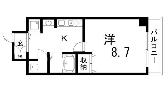 ロイヤルヒル神戸三ノ宮の間取り