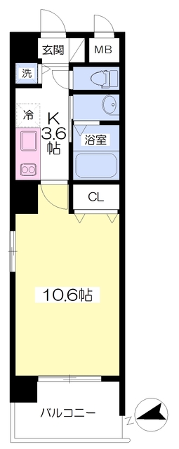 フォルテ高砂の間取り