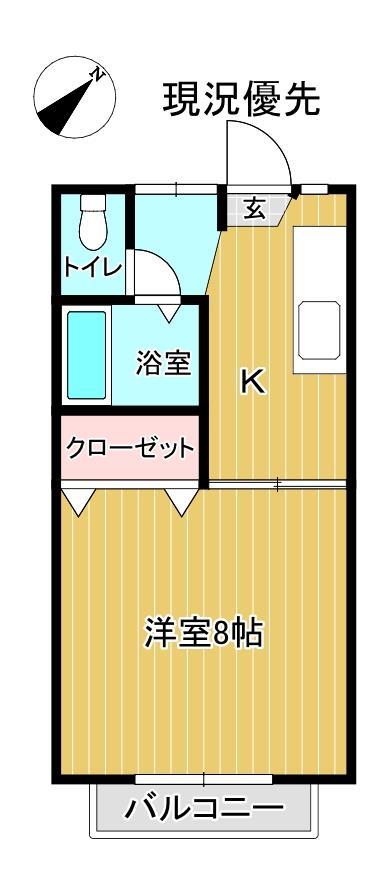 シュトラーセ緑町Ａの間取り