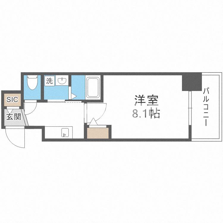 クレアグレイス新森古市の間取り