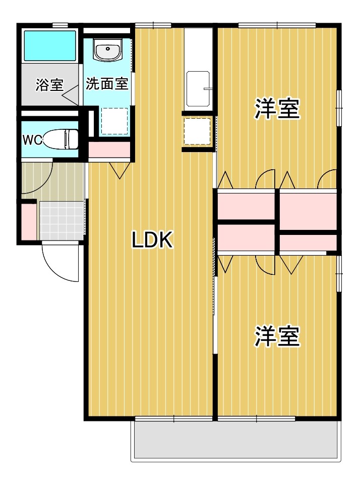 セレッソコートの間取り