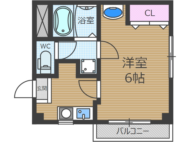 ヤンディ2の間取り