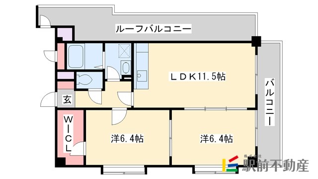 エスペーロ桜台の間取り