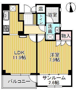 グレインハウスの間取り