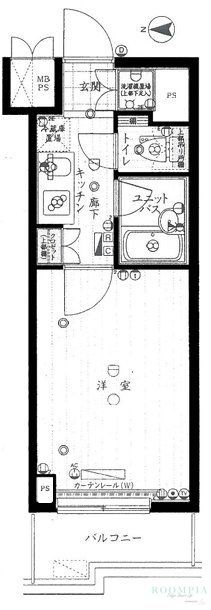 ルーブル都立家政弐番館の間取り