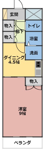 ベルカルムSの間取り