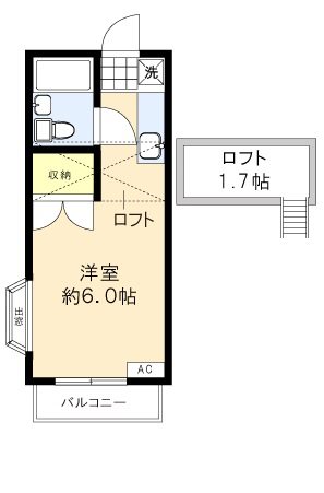 ラ・ダイマス秋川の間取り