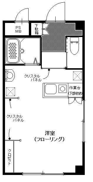 シティハウス・イソの間取り