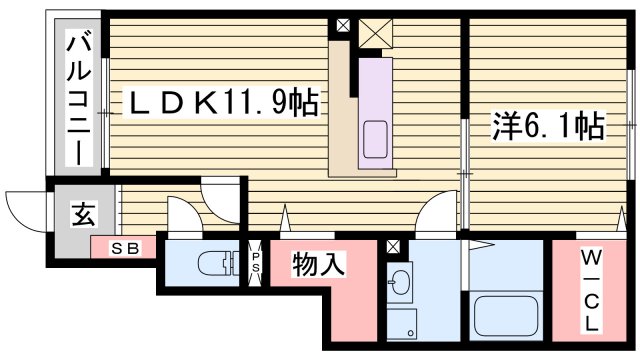 メモアールIIの間取り