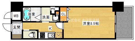 ふぁみ ゆアビコXの間取り