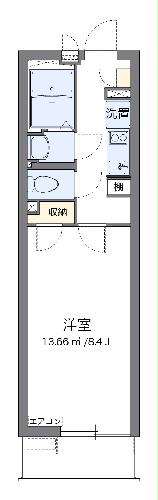 クレイノ八潮の間取り