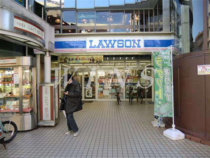 コンビニ　ローソン 向ヶ丘遊園駅前店（コンビニ）まで100m