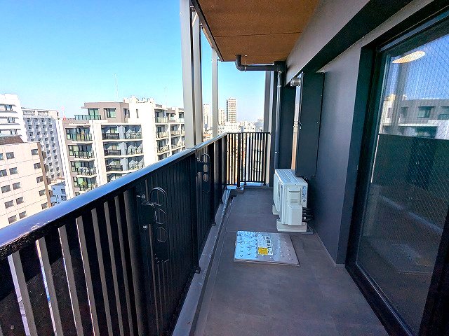 バルコニー　14F、ワイドバルコニー