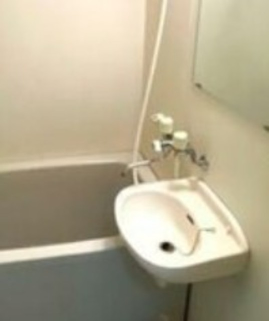 洗面設備　反転部屋参考写真。