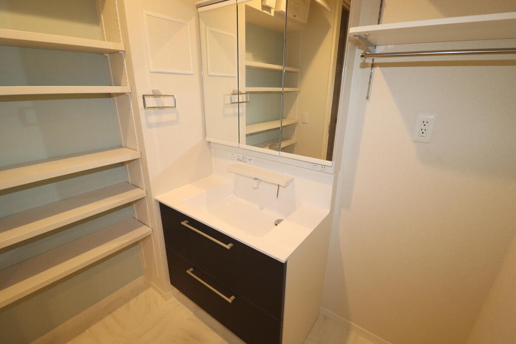 洗面設備　洗面台：別号室の写真
