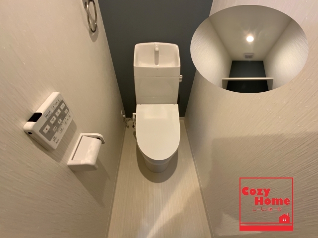 トイレ　ウォシュレット付きのトイレです。
