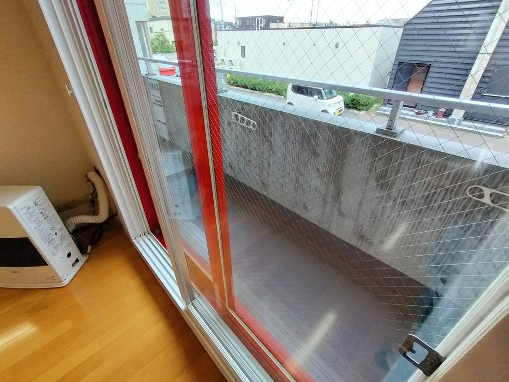 バルコニー　※他号室の写真になります。ご参考ください