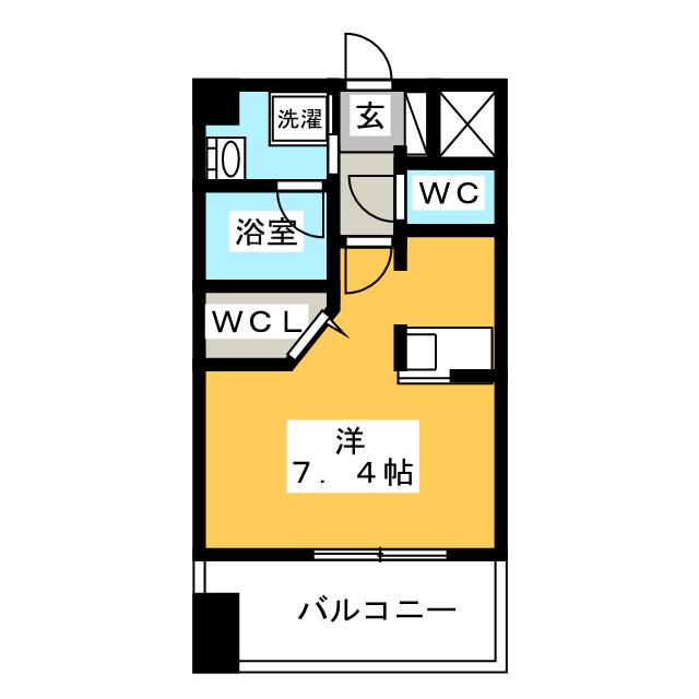 エンクレスト天神MARKの間取り写真