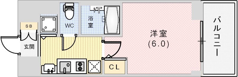 プレサンス神戸西スパークリングの間取り写真