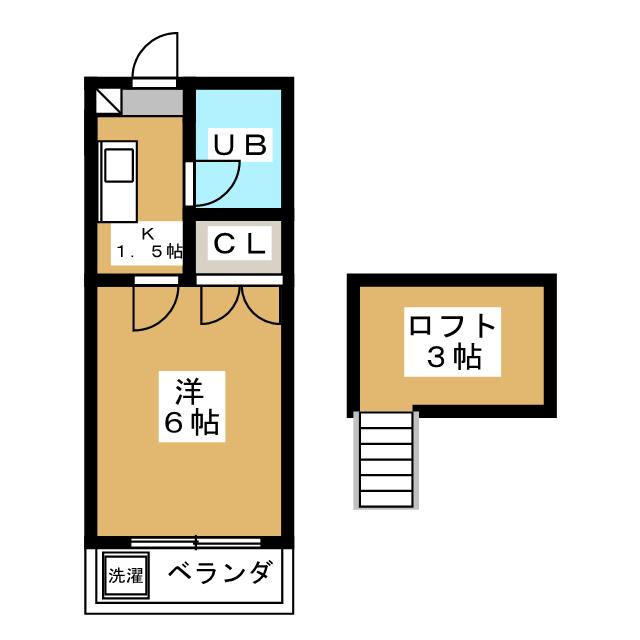 メゾン鎌ヶ谷Ａ棟の間取り