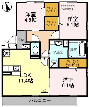 【プレミアム十番館の間取り】