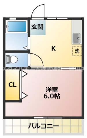 ソレイユ平和の間取り