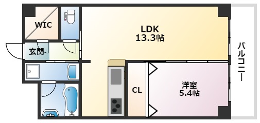 エーデルホーフ住吉本町の間取り