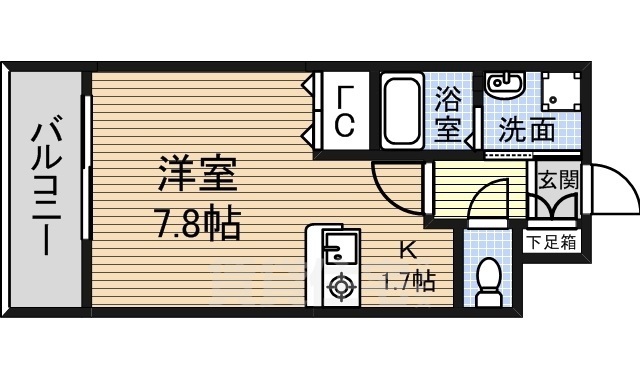 プレサンス名古屋駅前の間取り