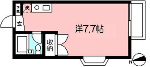 神奈川県川崎市麻生区高石１（アパート）の賃貸物件の間取り
