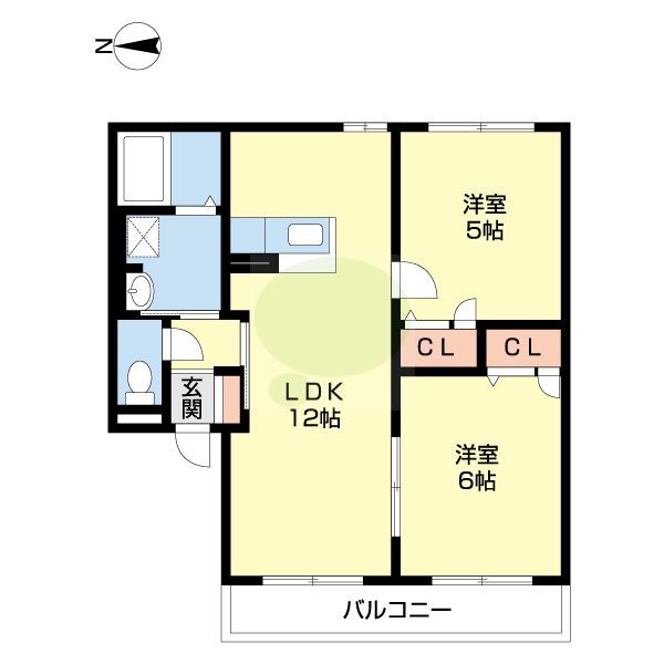 リッチンコートIの間取り