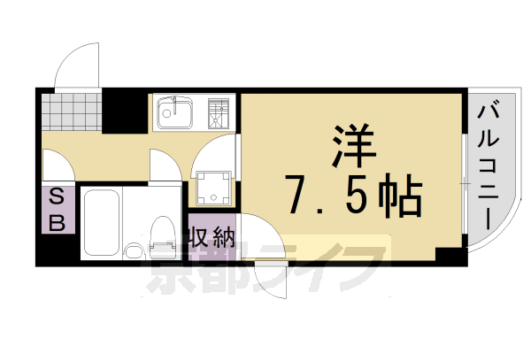 メゾンブランシュの間取り