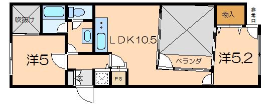 石留ビルの間取り