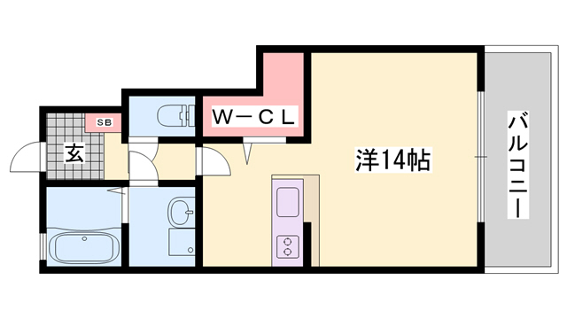 アーバンコートMの間取り