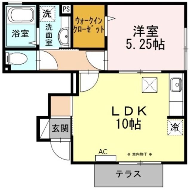 メゾン　フルールの間取り