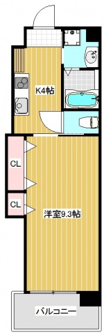 【ノーブル縮景園の間取り】