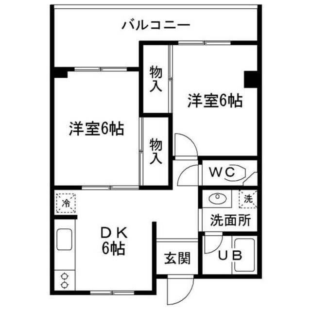 肥塚ビルの間取り