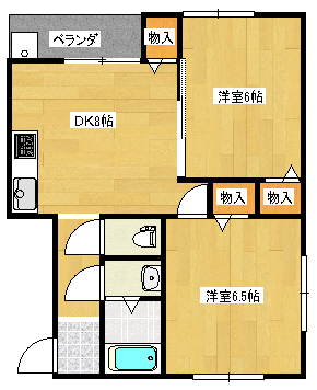 スマイリア旭ヶ丘の間取り