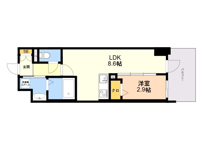 仮称)奈良屋町新築マンションの間取り