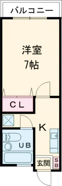 ハイツ憩の間取り