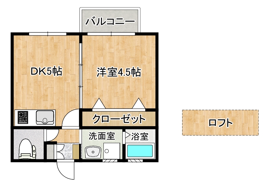 エスパス広田の間取り