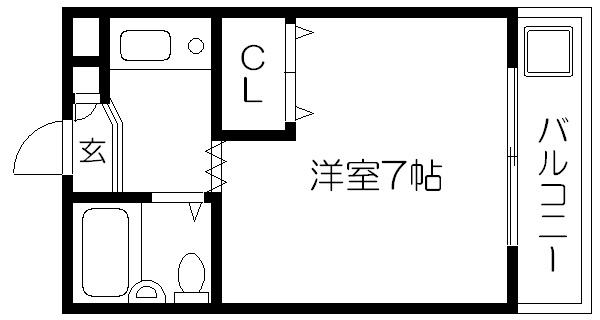 PIER袋町（ピアフクロマチ）の間取り